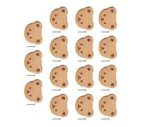 Zymoplas Large gamme d'applications poignées de meubles différentes pièces de meubles boutons garde-robe en bois d'apparence mignonne et élégante