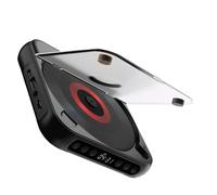 Zymoplas Lecteur CD avec Connexion Bluetooth sans Fil pour écouter de la Musique à Tout Moment et n'importe où. Batterie Rechargeable intégrée de 2 000 mAh, Noir
