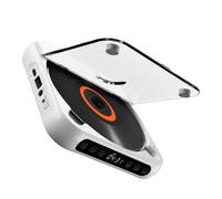 Zymoplas Lecteur CD avec Connexion Bluetooth sans Fil pour écouter de la Musique à Tout Moment et n'importe où. Batterie Rechargeable intégrée de 2 000 mAh, Blanc