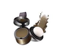 Zymoplas Ligne de cheveux Poudre Cover Up Hairline Ombre Fluffy Edge Control Ombrage Imperméable Poudres de repousse des sourcils Usage domestique, Grau