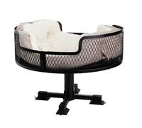 Zymoplas Lit de Bureau pour Chat Chat à proximité Pendant Le Travail avec lit Pratique pour Fixation de Bureau pour Support Nid pour
