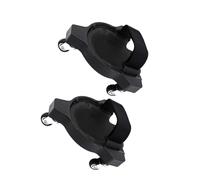 Zymoplas Lot de 2 patins de roue universels unisexes faciles à utiliser. Design parfait de qualité. Couleur noire