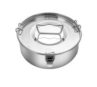 Zymoplas Machine à Flan Flanera mexicaine, saine et pratique, serrure scellée, autocuiseur en acier inoxydable, cuiseur vapeur