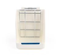 Zymoplas Mangeoire à Foin Support d'alimentation Support d'alimentation Structure Stable Peu encombrante Fournitures pour Animaux de Compagnie lavables Pratiques Accessoires ménagers, Beige