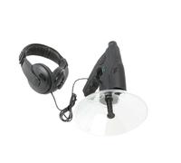 Zymoplas Microphone parabolique léger pour Une écoute précise des Oiseaux, télescope ABS Longue Distance pour l'écoute des Oiseaux