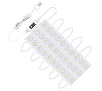 Zymoplas Miroir Led lumière étanche forte auto-adhésif vanité lampe gradation éclairage maquillage lumières salon Garage décorations