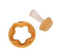 Zymoplas Moules à biscuits faciles à nettoyer, 2 pièces, pour la cuisson de friandises sucrées, moule de cuisine en ABS, moule pâtisserie, outil cuisson, gâteau