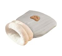 Zymoplas Nid de Chat avec Remplissage en Coton PP pour Chats et Chiens, Les Chats et Les Chiens conviennent pour aux, lit pour Chat, Sac de lit pour, Bleu Gris, S