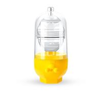 Zymoplas Oeufs en plastique brouilleur Portable détachable oeufs brouillés fabricant intérieur maison cuisine blanc jaune mélange outils cuisson