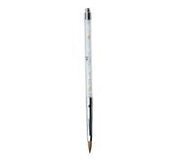 Zymoplas Ongles acrylique Art pinceaux stylo Sable cheveux poignée manucure dessin beauté poudre fournitures pour la maison gravure peinture, six
