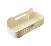 Zymoplas Organisateur de Salle de Bain Mural avec Creux pour Un séchage Plus, Grande capacité Stockage, Organisateur Salle Bain, boîte Douche, Blanc, 26 * 13 * 8cm