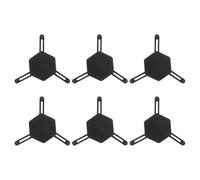 Zymoplas Organisateur de tasses à café empilables, 6 pièces, étagère, support de tasse peu encombrant pour la cuisine, organisateur tasses en ABS pour placard cuisine, UN