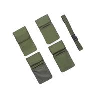 Zymoplas Outils de Jardin Pochette de Ceinture avec Poches Pochettes Taille Outil Jardinage Tablier Organisateur Toile imperméable Travail féminin, Vert