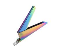 Zymoplas Outils de manucure pointe coupe-ongles pour ongles pointes Double tête multifonction poussoirs dissolvant vernis pédicure ensemble bâton pince, Type 2