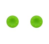 Zymoplas Pack de 2 Gamepad Thumbstick Silicone Cover Joystick Caps Gaming Controller Accessoires Remplacement des pièces de rechange pour One, Vert