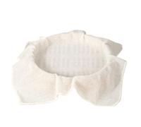 Zymoplas Panier à vapeur de cuisine, tissu de gaze, Station résistante Pour aux hautes températures et antiadhésive, couverture légumes en gaze douce, 80 * 80 cm