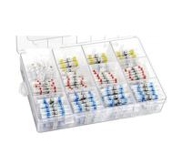 Zymoplas Paquet de 328 Tubes thermorétractables câbles de Gaine de rétrécissement de chlorure rétrécissant Les Tubes rétractables Ensemble de Tubes Fils d'isolation, 600PCS