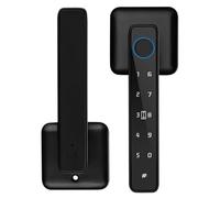 Zymoplas Passerelle d'application TTLock requise mot de passe d'empreinte digitale carte RFID unique avec loquet de batterie défini un mot passe et une clé temporaires.