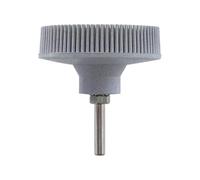 Zymoplas Perceuse électrique disque brosse lavage de voiture polissage coulis puissance gommage tampon ménage sol cuisine éviers Garage fournitures, Blanc, 3 pouces