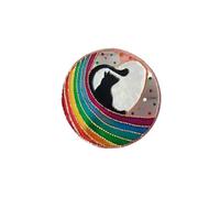 Zymoplas Pet Memorial Sun Catchers Acrylique Décoration Balcon Pendentifs Exquis Arc-en-Ciel Pendentif Suspendu avec Lanière pour Porte Fenêtre, Type 2