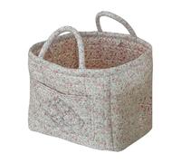 Zymoplas Petit panier de rangement frais et pratique Chambres à coucher Petit panier à collation pliable et frais main, tapez+3