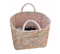 Zymoplas Petit panier de rangement frais et pratique Chambres à coucher Petit panier à collation pliable et frais main, tapez+1