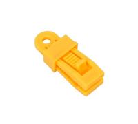 Zymoplas Pince de Tente Remplacement détachable Robuste antidérapant Camping randonnée Pique-Nique auvent Fixation Fixation Pince Accessoires, Jaune