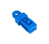 Zymoplas Pince de Tente Remplacement détachable Robuste antidérapant Camping randonnée Pique-Nique auvent Fixation Fixation Pince Accessoires, Bleu