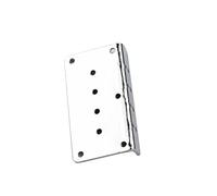 Zymoplas Plaque de base de pont guitare accessoires remplacement portables résistants à l'usure élaborés pièces basse compatibles universelles