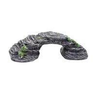 Zymoplas Plate-Forme pour Animaux de Compagnie, Aquarium en résine, Repos d'animaux, Figurine de Reptile, Ornement, Statue, décoration de Pont, scène de Paysage, Accessoire de Photographie