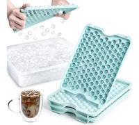 Zymoplas Plateau à glaçons pratique avec moule de hockey pour une boule de glace facile à fabriquer des boules de glace de grande capacité