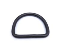 Zymoplas Plongée sous-Marine D-Ring Aluminium Glissière Poids Ceinture Gardien sous-Marine Côté Sangle Sac À Boucle Lisse Équipement, Le Noir