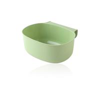 Zymoplas PP plastique suspendu poubelle poubelle réutilisable recycler support de cuisine armoire porte panier support peut conteneur Gadget, Vert