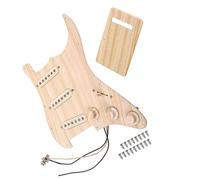 Zymoplas Précâblé-Chargé Pickguard Garde Couverture Micros Scratch Plate Rétro Mode Guitare Pièces Musique Équipement Accessoires