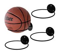 Zymoplas Présentoir Mural de Basket-Ball d'apparence élégante, Structure Durable, Polyvalent, Facile à Installer, Support de Rangement pour balles