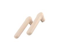 Zymoplas Protecteur de poignée en Silicone, 2 pièces, couvercle de bouton porte solide et Durable pour un aspect Simple quotidien, Gel silice Premium, Beige
