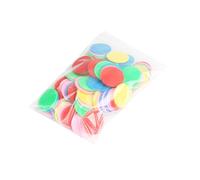 Zymoplas Puces de Jeu de comptage 100X, Jouet comptage, Fabrication colorée, Accessoires d'enseignement Exquis, Fournitures éducatives sans bavures