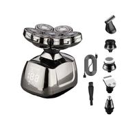 Zymoplas Rasoir de tête multifonctionnel 7D, large Application pour hommes, rasoir électrique ABS, rasoirs électriques pour hommes