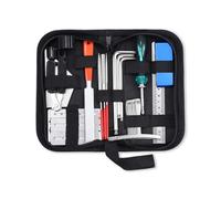 Zymoplas Règle d'action de cordes, ensemble d'outils de mesure, réglages précis la guitare, Applications larges, Kit d'outils guitare facile à