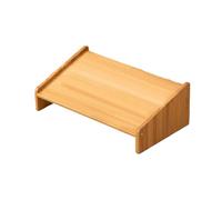 Zymoplas Repose-pieds en bois Un ajout élégant et fonctionnel à votre espace de travail Escabeau réglable en hauteur, Couleur pure, Style bas