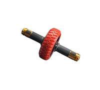 Zymoplas Roue abdominale portable Entraînement abdominal Entraîneur Accueil Gym Trainer Confortable et efficace, Rouge, 15 x 5 cm
