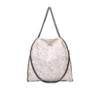 Zymoplas Sac à bandoulière classique et intemporel pour un Style sans effort, chaîne en PU, sacs à bandoulière, sac de Shopping, blanc