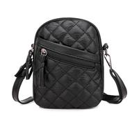 Zymoplas Sac à bandoulière rétro pour femmes, petit sac à main pour adolescentes, sac de téléphone à bandoulière en PU pour femmes, UN