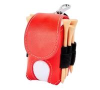 Zymoplas Sac de Golf en Cuir de qualité supérieure avec Clip Ceinture pour Hommes et Femmes, Sac Golf Portable pour l'extérieur, Taille, tapez+2