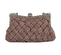 Zymoplas Sac de soirée d'apparence exquise, ajout classique à la Collection, beaux cadeaux, pochettes de soirée pour femmes, Gris minéral