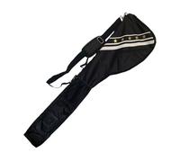 Zymoplas Sac de Transport de Golf Pliable léger - Sac Voyage Facile à Transporter 49 Peut contenir jusqu'à 10 Clubs Couleur Nylon Noir Bleu Gris, Noir