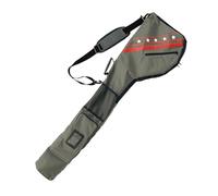 Zymoplas Sac de Transport de Golf Pliable léger - Sac Voyage Facile à Transporter 49 Peut contenir jusqu'à 10 Clubs Couleur Nylon Noir Bleu Gris, Vert