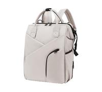 Zymoplas Sacs d'allaitement pratiques pour bébé, tonnes de rangement, changement de couches en déplacement, Applications larges, sac à pour poussette bébé, Beige