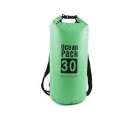 Zymoplas Sacs étanches Multifonctionnel Sac à extérieur Une épaule équipement Pliable Kayak Rafting Sac pêche Camping, Vert, 2L Simple épaule
