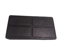 Zymoplas Silicone Squat Wedge Gym Haltérophilie Deadlift Rampe Veau Civière Slant Board Musculation Fitness Workout Accessoire